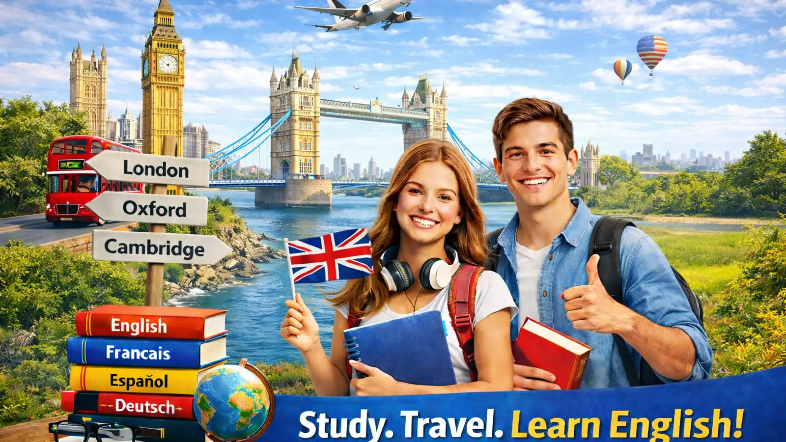 Apprendre l'anglais en Angleterre